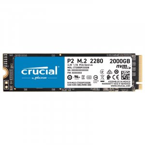 Crucial P2 2TB NVMe M.2 PCIe 3D NAND SSD CT2000P2SSD8